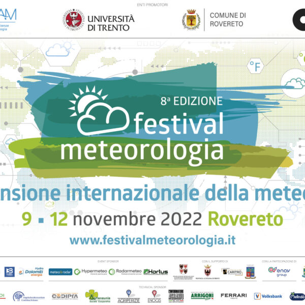 Festivalmeteorologia 2022: al via a Rovereto l'ottava edizione